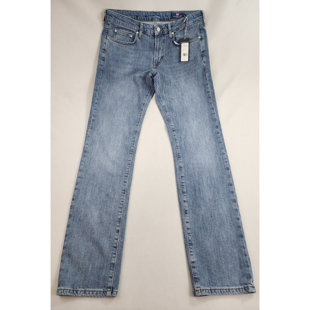 Vineyard Vines Mens Light Wash Candiani Stretch Jeans 33x34 1P001159 Blue